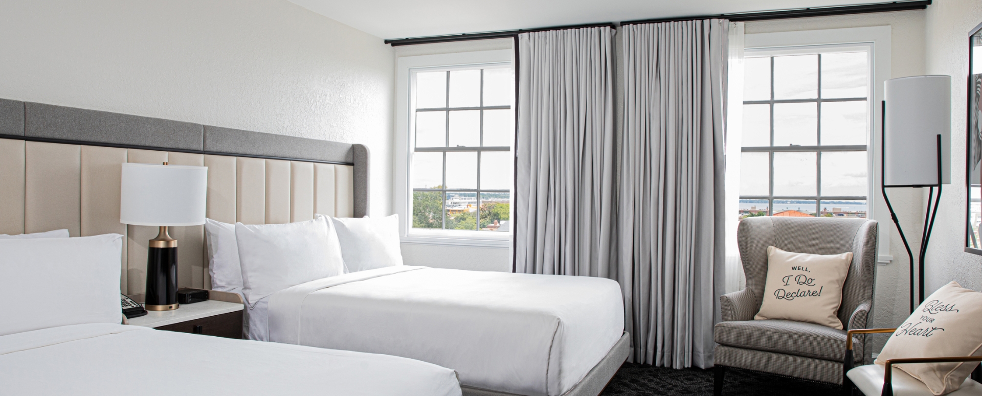 Two queen beds in Signature room.