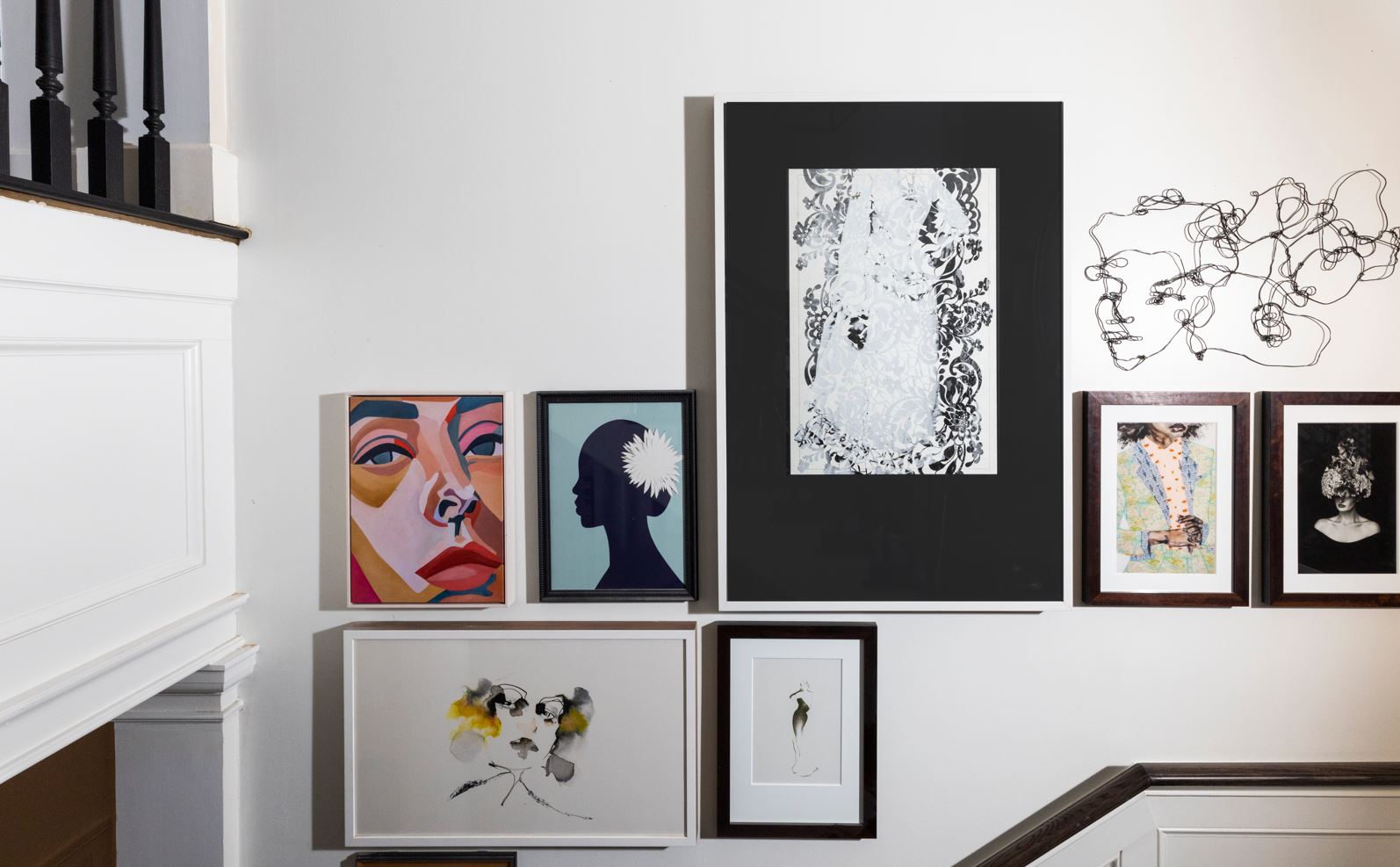 Artwork on a wall