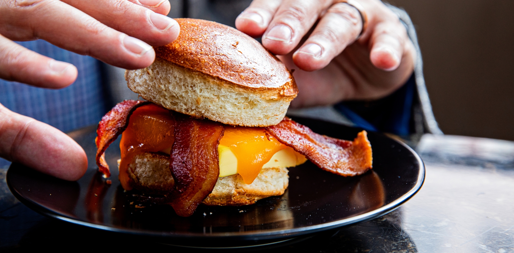 Breakfast sandwich