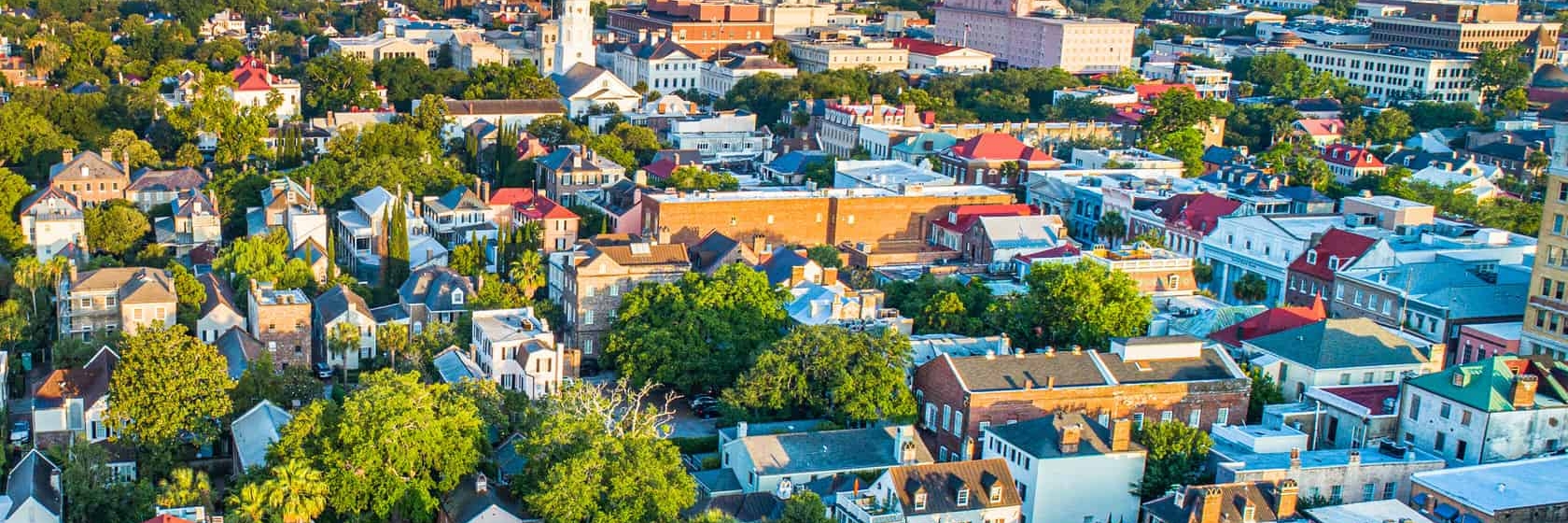 Aerial View of Charleston