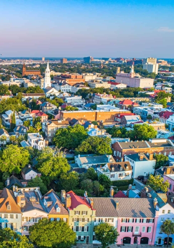 Aerial View of Charleston